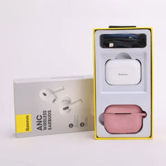 Baseus ANC Wireless Earbuds Pro 2 – Hybrid Active Noise Cancellation, Bluetooth 5.3, 38h Battery Life, Smart Touch, Ipx5